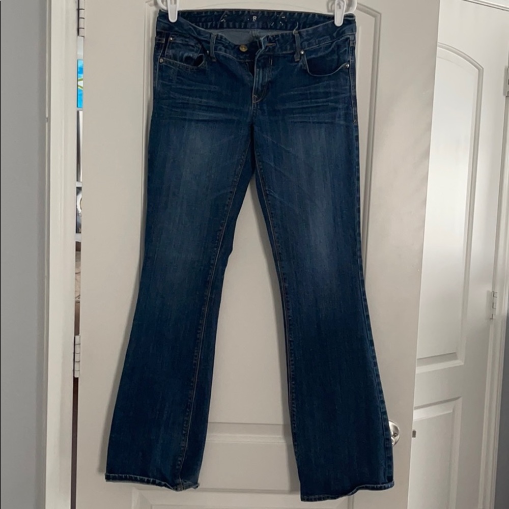 Stone washed straight leg Express Jeans